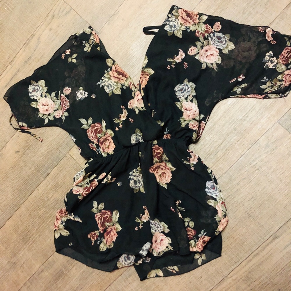 Floral romper